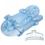 Бигуди для волос «Curling- Изумрудная мечта», цвет голубой, 22*8*5см