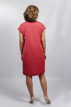 Летнее платье 2906АП, Терракот #164Т052906АП