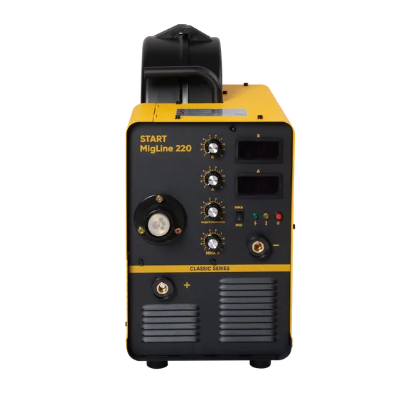 OSA START MigLine 220 Сварочный полуавтомат 2ST220 — полупрофессиональный сварочный полуавтомат для монтажников, 220 А, 220 В