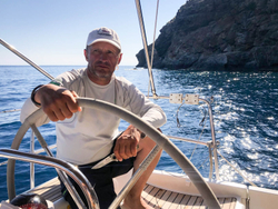 Складной нож Biker Z M390 (Cryo) StoneWash