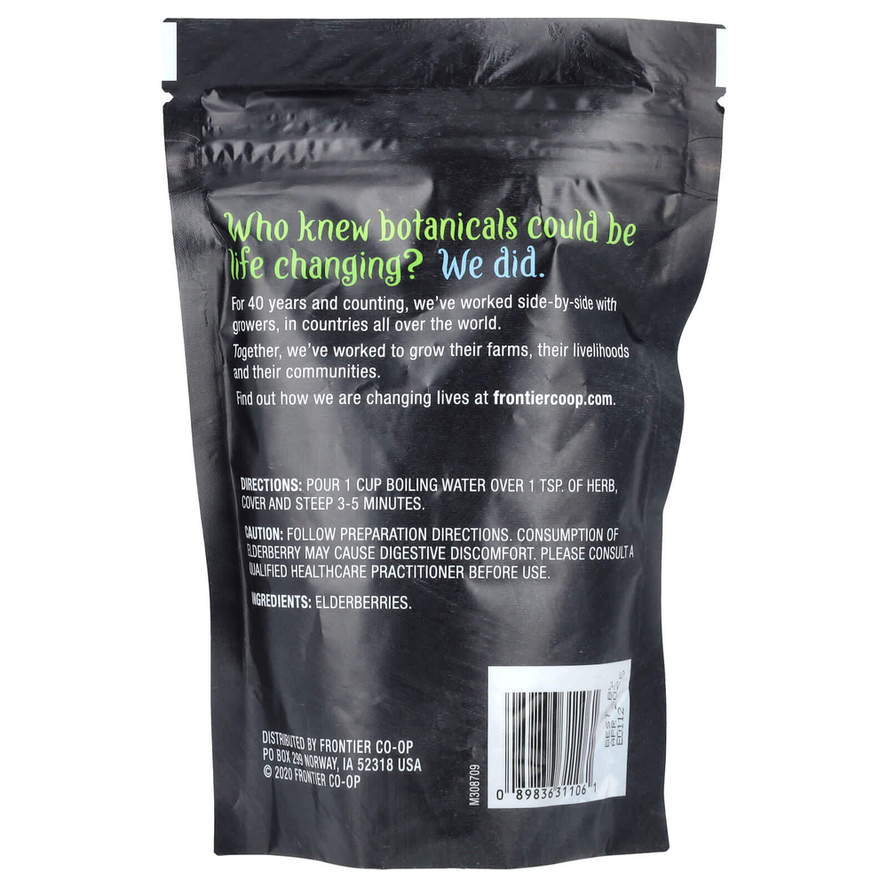 Frontier Co-op, целая бузина, 227 г (8 унций)