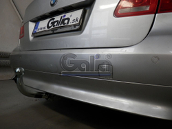 Фаркоп оцинкованный Galia B022C для BMW 5-Series E60 седан / E61 универсал 2003-2010(паспорт и сертификат в комплекте)(без электрики)