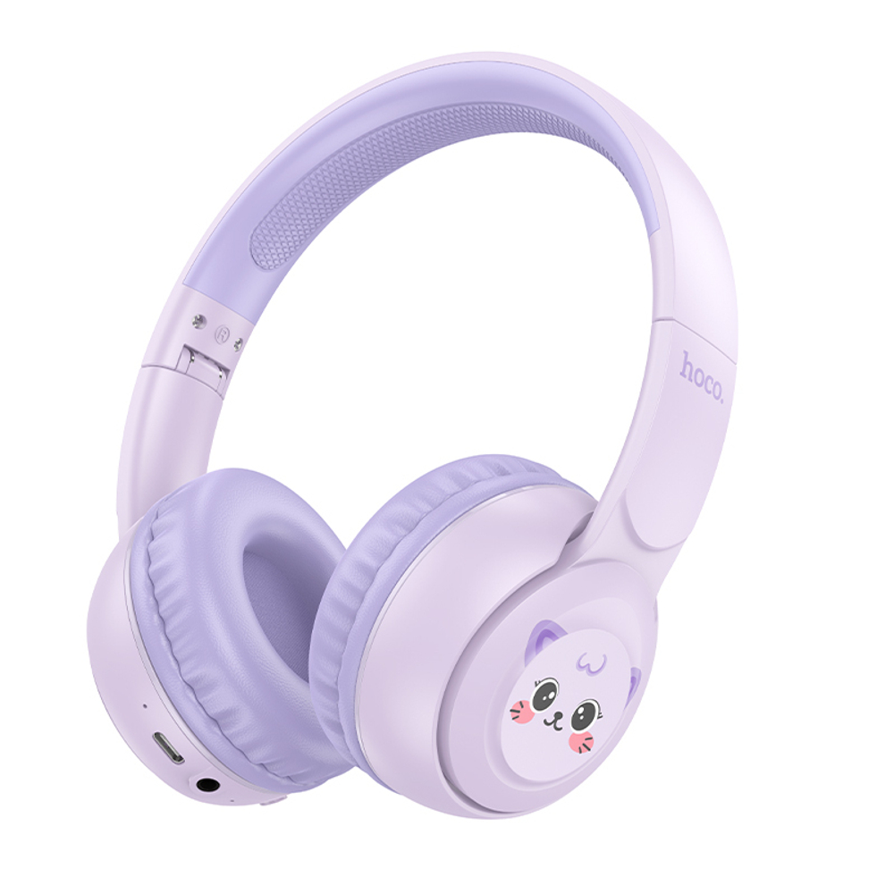 Полноразмерные Bluetooth наушники HOCO W60 (фиолетовый)