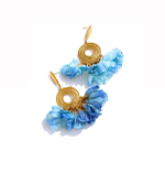 Серьги Blue mood gold