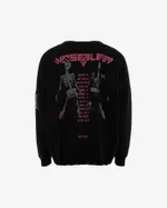 Свитер Heartz Double-Barreled Tour Decostructed черный