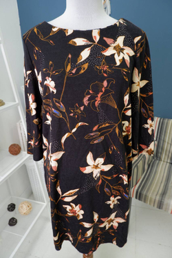 Платье Vila с цветами 46 размер