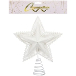 Звезда на ёлку 20*23 см «Волшебница», Белый