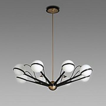 Современная люстра с шарообразными плафонами LUMINA