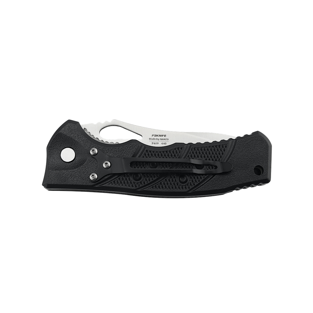 Нож Firebird by Ganzo F619 440C (58-60 HRC) Черный G619