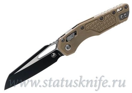 Нож Microtech MSI 210-1FRGTTA Tan Frag G-10 Black Blade