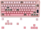 Клавиатура AULA S75 Pro розовый