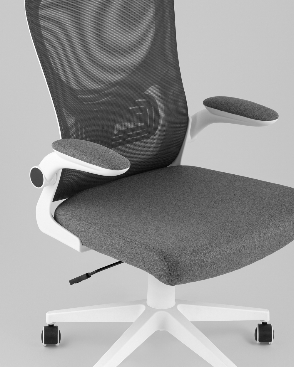 Кресло офисное TopChairs Airone серый ткань