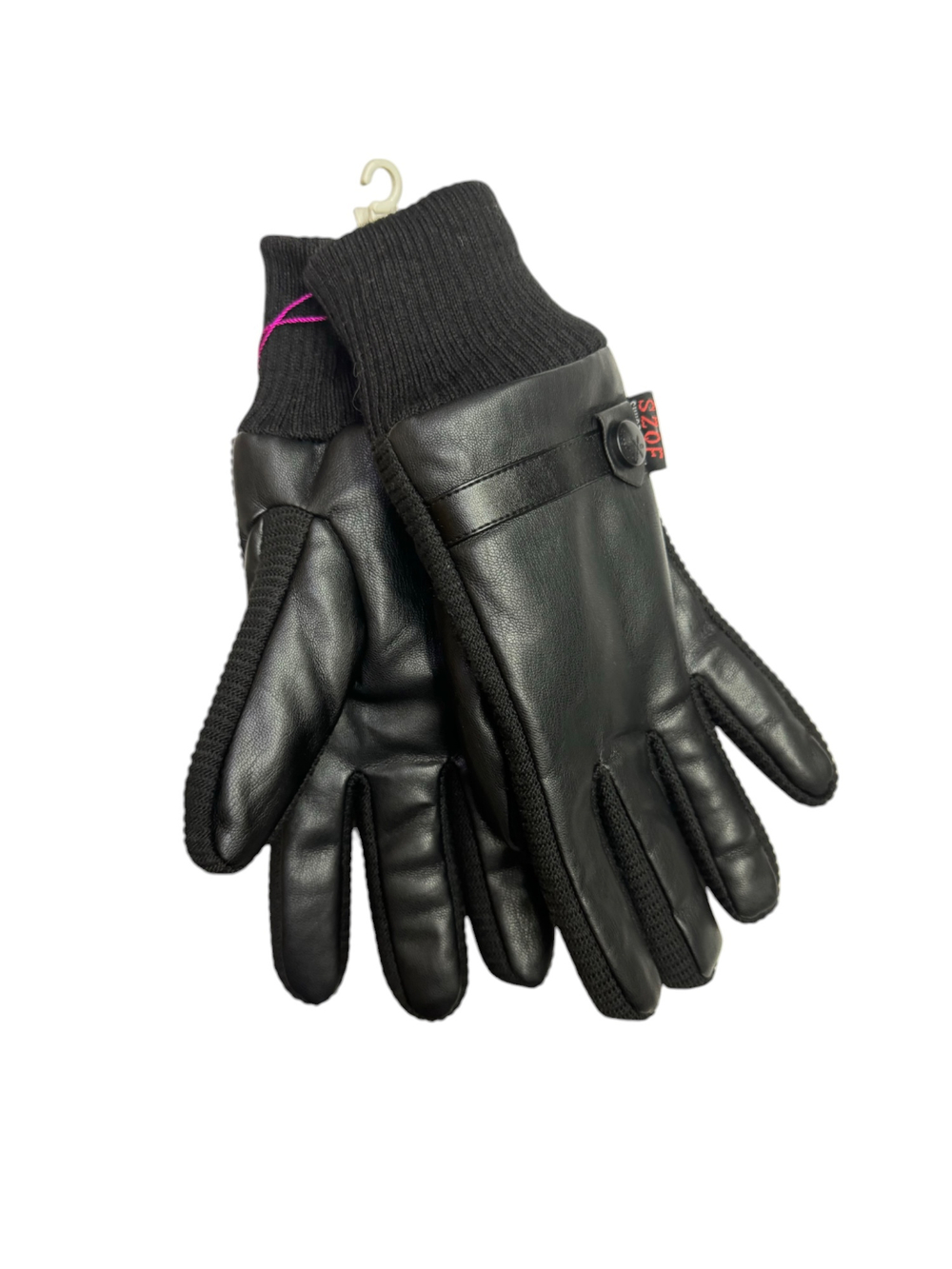 Перчатки. Мужские. Материал верха: Эко кожа. Подклад: Плюш-флис. Толстые.5 шт в упаковке.