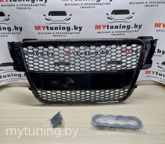 Решетка радиатора RS-STYLE GLOSSY BLACK для Audi A5