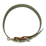 ДАРЭЛЕНД Ошейник брезентовый одинарный 25 мм, 45-57 см