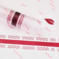 Пленка матовая "Листья"  (10м)