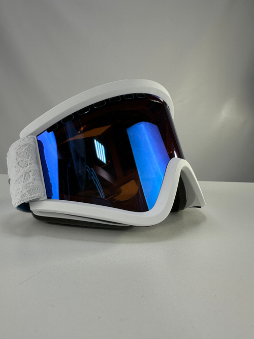 ELECTRIC маска EGV (FW24) (MATTE WHITE NURON/BLUE CHROME, O/S)