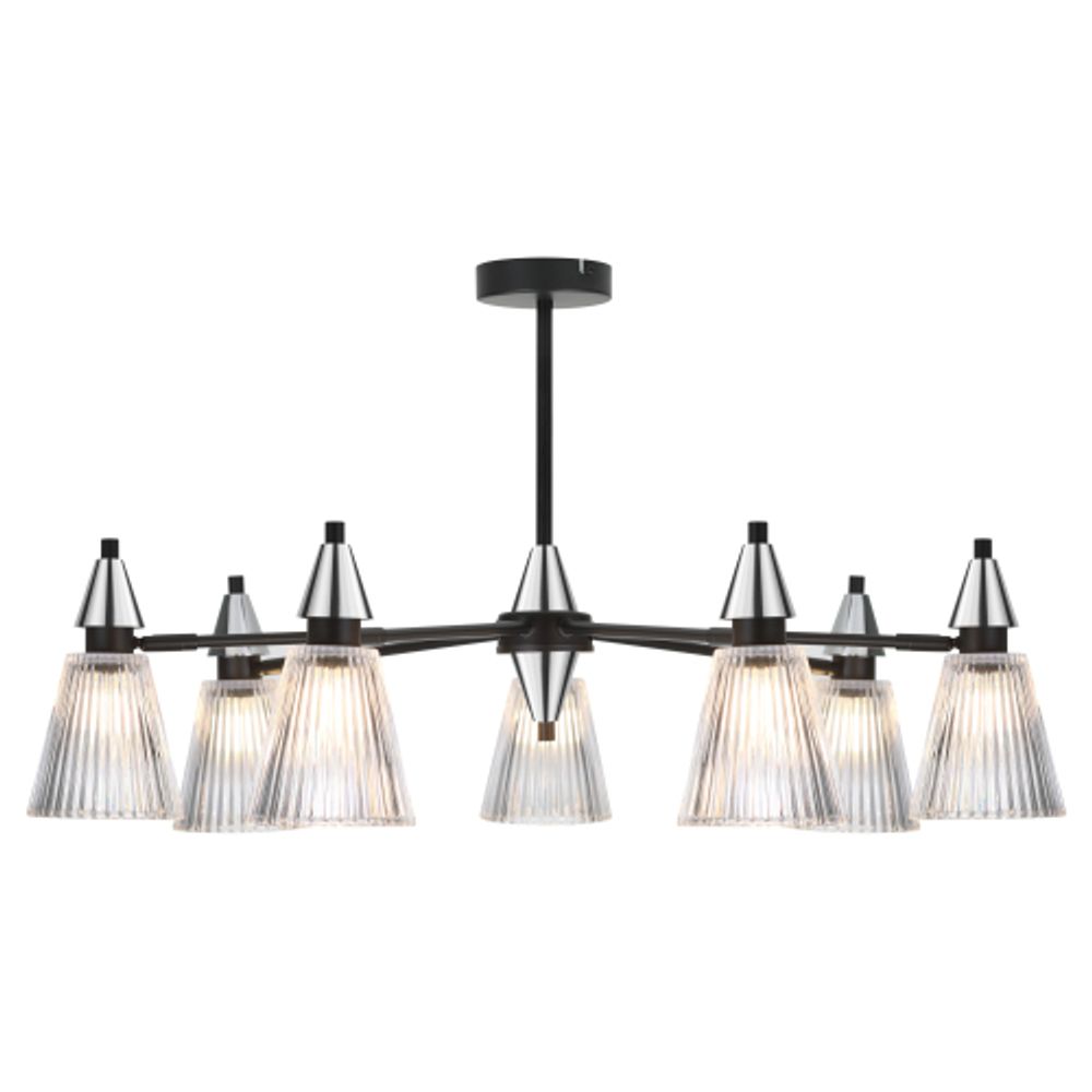 Люстра Rivoli   3179-208 7 х Е14 40 Вт модерн