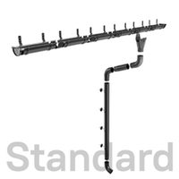 Комплект AVIATOR STANDARD 6 м (Темно-серый 7024)
