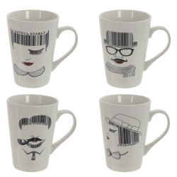 GAEM Кружка (кратность 6 шт), 400 мл, L12 W9 H12 см, 4в., (сорт 1,2)