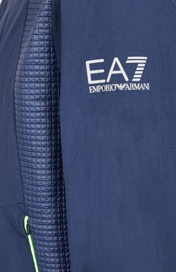 Куртка теннисная EA7 Man Woven Bomber - navy blue