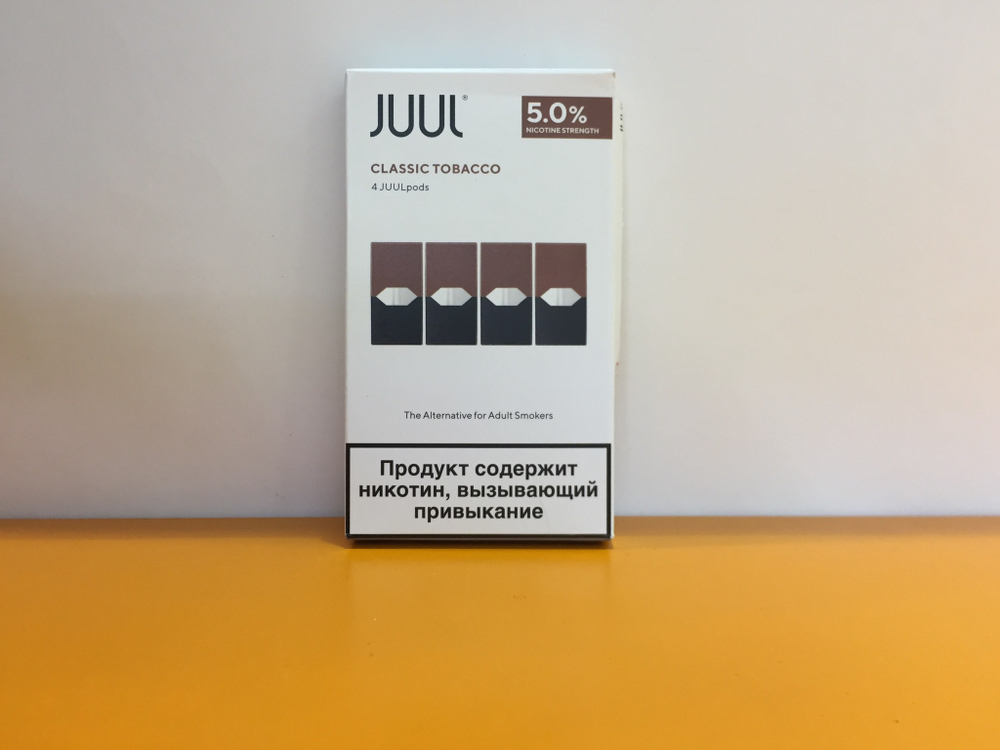 Картриджи 4шт для JUUL by JUUL Labs