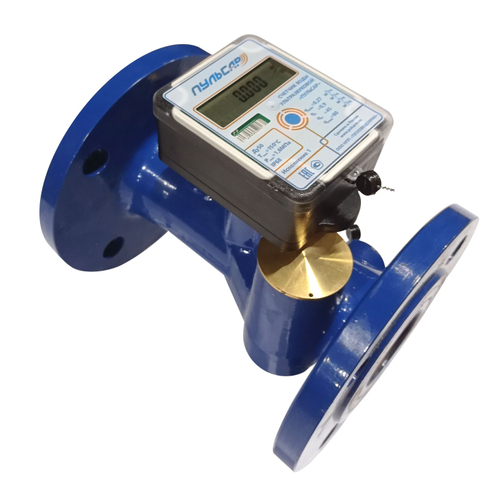 Ультразвуковой счетчик воды Ду50 импульсный выход, исп.1, Qn=45 м3/ч, 105°C