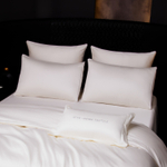 КПБ Однотонный Сатин Премиум на резинке OCPR005, 2 спальный, 4 наволочки, простынь 160*200*30