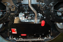 Защита картера и КПП Sheriff для Hyundai Coupe II (GK) 2-ой Рестайлинг 2006-2009 арт.10.1075