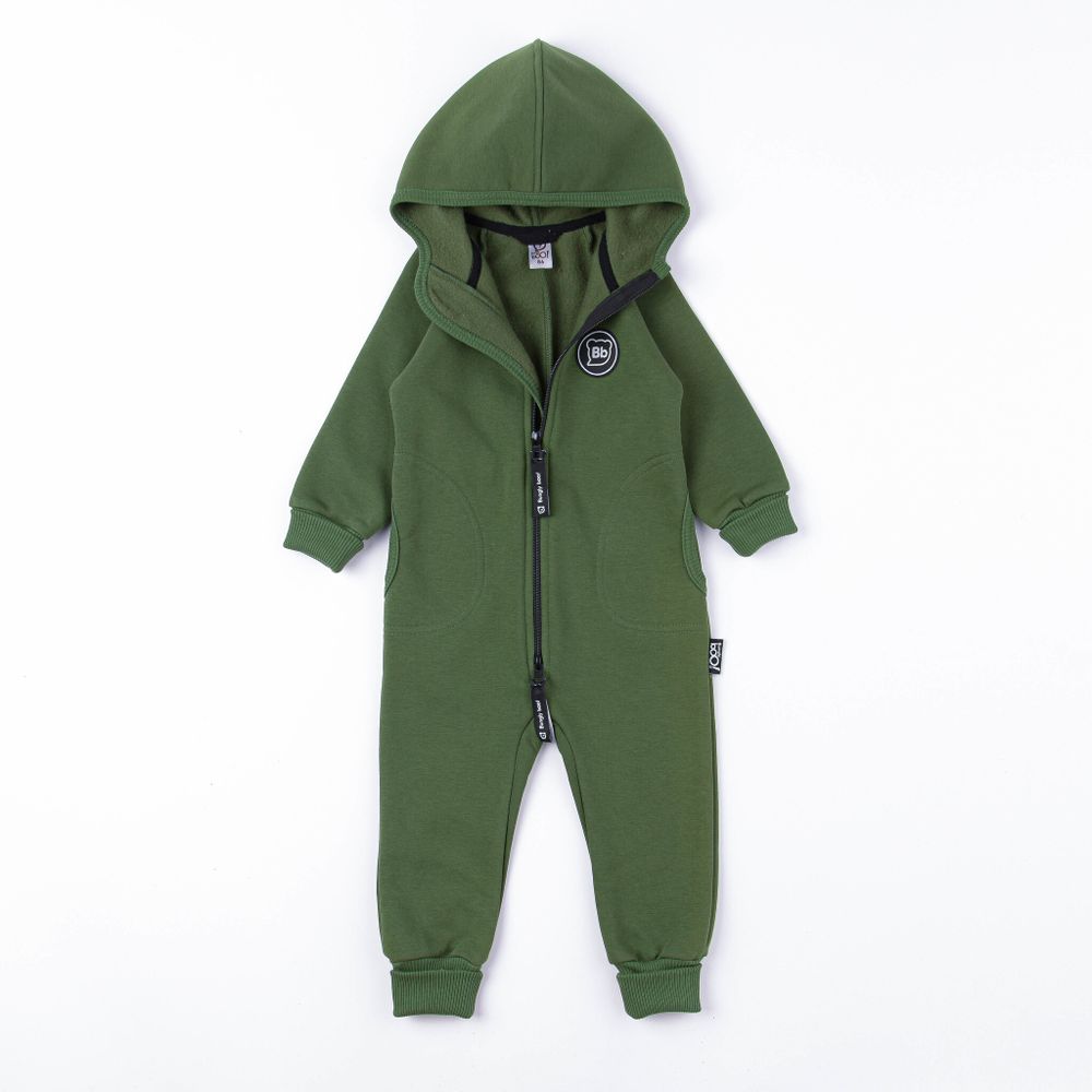 Комбинезон с карманами "Хаки" утепленный