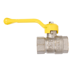 Кран шаровой латунный LD Pride 47.15.В-В.Р GAS Ду 15 Ру 40 вн-вн (рычаг)
