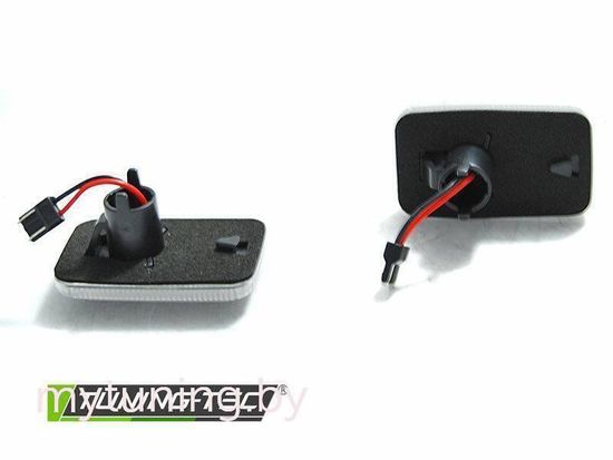 Повторители поворота WHITE LED SEQ для VW GOLF I  GOLF II  CORRADO  JETTA