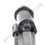 ЗУБР Х-9Н 16-28 мм, накатная лента 9 мм, червячный хомут, цинк, 50 шт (37807-28)