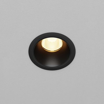 Встраиваемый светильник 10W 3000К DL115-10W-3K-B черный Dip Hight Maytoni Technical
