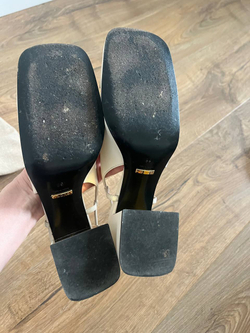 Туфли Gucci Off White Leather Horsebit