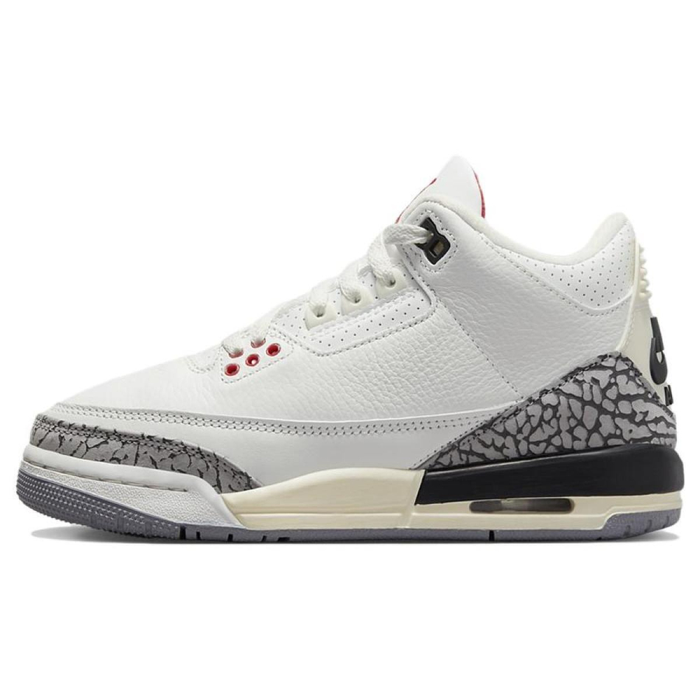 Кроссовки Air Jordan 3 Retro GS White Cement Reimagined 2023