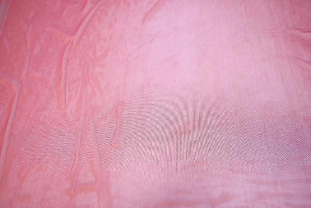 Сетка трикотаж металлик розовая