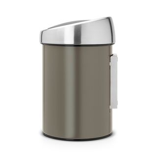 Мусорный бак Brabantia Touch Bin (3л), Платиновый