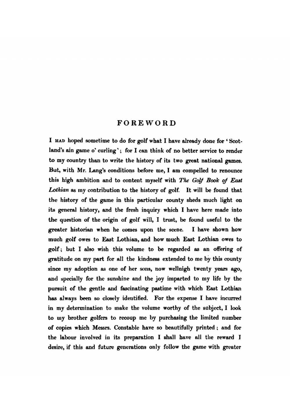 The Golf-Book of East Lothian | Kerr John