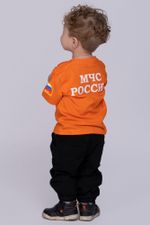 Футболка детская МЧС (термопечать, оранжевый)