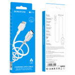 Кабель USB - TypeC BOROFONE BX70 (белый) 1м