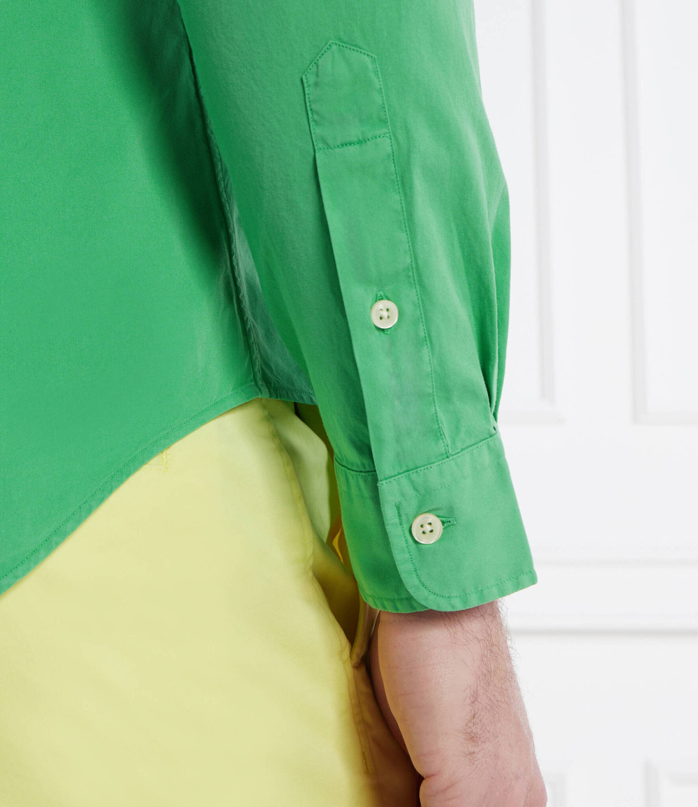 Рубашка POLO RALPH LAUREN - зеленый(710937994)