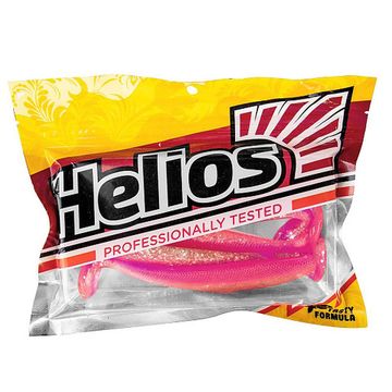 Виброхвост Trofey 5.5'/14см Silver Sparkles & Pink 4шт. (HS-25-035) Helios