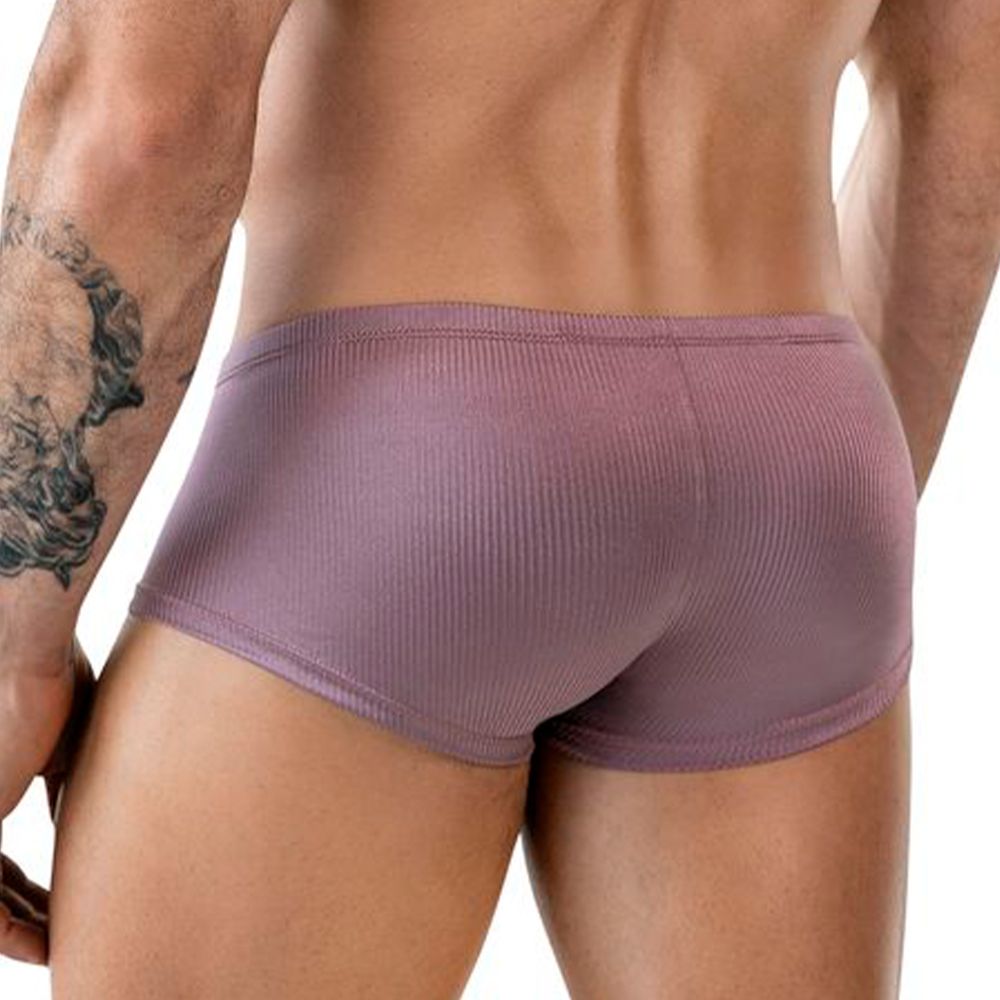 Мужские трусы боксеры коричневые Clever Moda AURA TRUNKS 184419