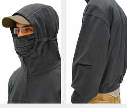 Худи Nothomme Zipper face Heavyweight 400g hoodie