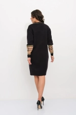 Платье Д 3467/т.синий