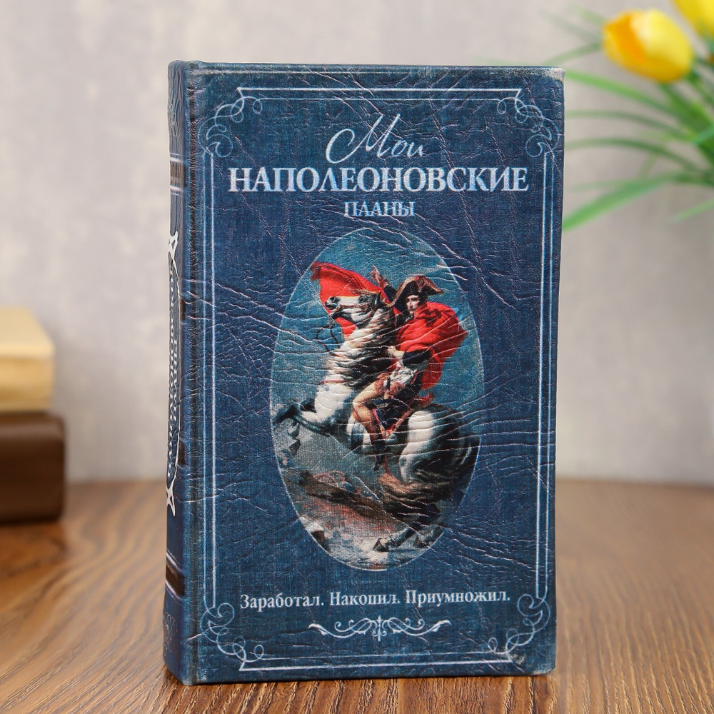 Сейф книга "Мои наполеоновские планы" 17х11х5 см 117409