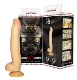 Фаллос реалистичный "Самурай" 23 см (Цвет: телесный)
