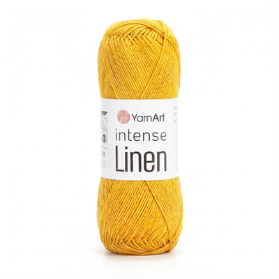 Пряжа YarnArt Intense Linen, Желтый