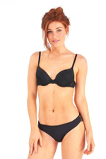 Шелковистые трусы-бразилиана Grace (Размер: L) (Цвет: кремовый)